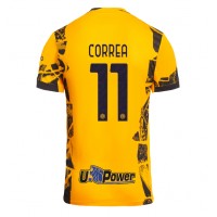 Inter Milan Joaquin Correa #11 Tredjeställ 2024-25 Kortärmad